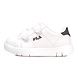 FILA Court Flex VC TD White Infant Velcro Shoes (IN-52980)-IN-52980-6-sm