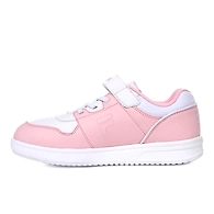 FILA Court Light KD Pink Kids Velcro Shoes (IN-93692)-2.5-Pink