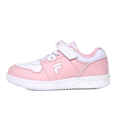 FILA Court Light KD Pink Kids Velcro Shoes (IN-93692)-IN-93692-4
