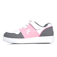 FILA Court Light Kids Gray Kids Velcro Shoes (IN-95421)