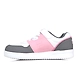 FILA Court Light Kids Gray Kids Velcro Shoes (IN-95421)-Grey-5.5-1-sm