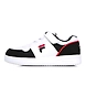 FILA Court Light Kids White Kids Velcro Shoes (IN-93073)-IN-93073-4-sm