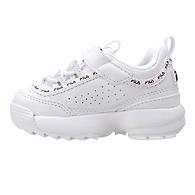 FILA Disruptor 2 Tapey Tape KD White Kids Sneakers (IN-26446)-2.5-White