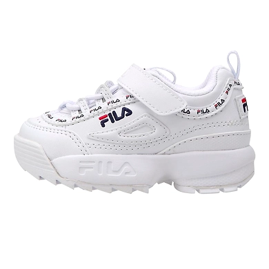 FILA Disruptor 2 Tapey Tape KD White Kids Sneakers (IN-26446)-IN-26446-4-5