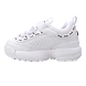FILA Disruptor 2 Tapey Tape KD White Kids Sneakers (IN-26446)-White-6-1-sm