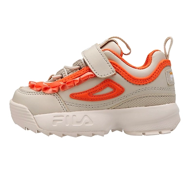 FILA Disruptor 2 TD Frills Orange Infant Sneakers (IN-89899)-IN-89899-3