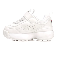 FILA Disruptor 2 TD White Infant Sneakers (IN-30996)-White-2.5