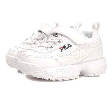 FILA Disruptor 2 TD White Infant Sneakers (IN-30996)-White-2.5-2