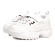 FILA Disruptor 2 TD White Infant Sneakers (IN-30996)-White-6-2-sm