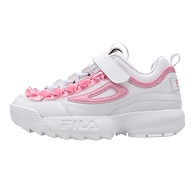 FILA Disruptor II KD Frills White Kids Sneakers (IN-85551)