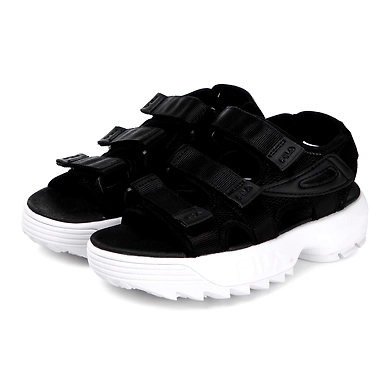 FILA Disruptor SD KD Black Kids Sandals (IN-64037)-Black-4.5-2