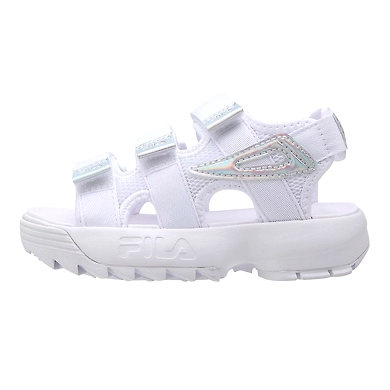 FILA Disruptor SD KD White Kids Sandals (IN-55662)-White-5.5-1