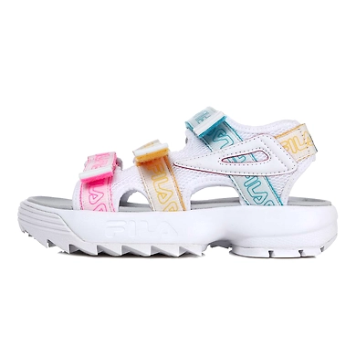 FILA Disruptor SD Pipe KD Black Kids Sandals (IN-54438)-IN-54438-3-5
