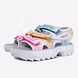 FILA Disruptor SD Pipe KD Black Kids Sandals (IN-54438)-Black-6-2-sm
