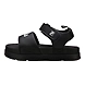 FILA Drifter Jacked Up Black Kids Sandals (IN-16757)-IN-16757-3-sm