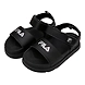 FILA Drifter Jacked Up Black Kids Sandals (IN-16757)-Black-3-2-sm