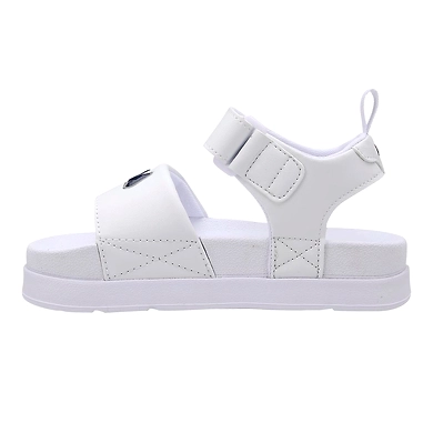 FILA Drifter Jacked Up White Kids Sandals (IN-91917)-White-6-1