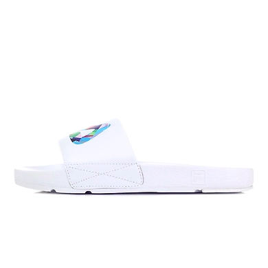 FILA Drifter KD White Kids Slippers (IN-91740)-White-5.5-1