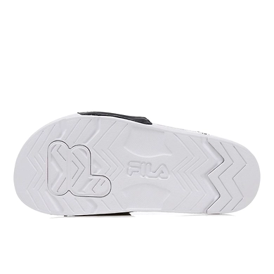 FILA Drifter Tapey Tape KD White Kids Slippers (IN-52211)-White-4.5-2
