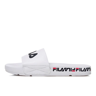 FILA Drifter Tapey Tape KD White Kids Slippers (IN-63851)-White-6-1