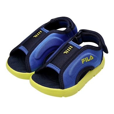 FILA Fun Muff Blue Kids Sandals (IN-36449)-Blue-5-2
