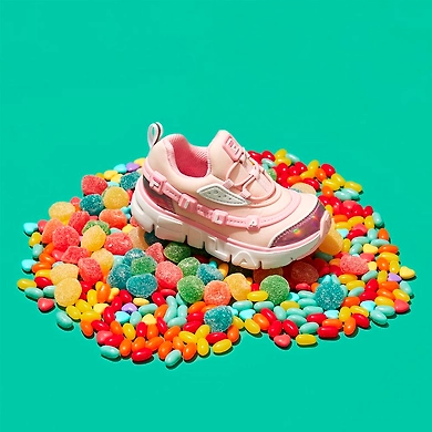 FILA GGUMI Pink Kids Running Shoes (IN-61136)-IN-61136-2-5