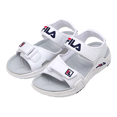 FILA Joy Cool White Kids Sandals (IN-75936)-White-3-2