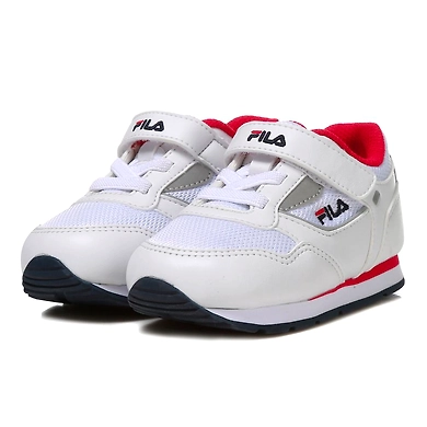 FILA Marathon 90 KD White Kids Sneakers (IN-90492)-White-4-2