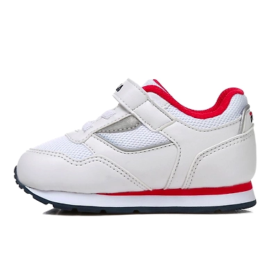 FILA Marathon 90 KD White Kids Sneakers (IN-90492)-White-5-1
