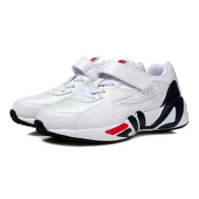 FILA Mind blower KD White Kids Sneakers (IN-70406)-White-5.5-2