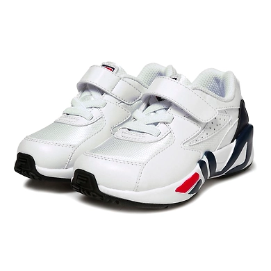 FILA Mindblower TD White Infant Sneakers (IN-59768)-White-6-2