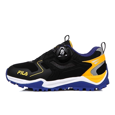 FILA Opti-Grip Boa KD Black Kids Trail Shoes (IN-27477)-IN-27477-4