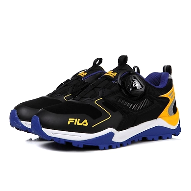 FILA Opti-Grip Boa KD Black Kids Trail Shoes (IN-27477)-Black-6-2