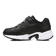 FILA Range KD Black Kids Velcro Shoes (IN-33461)-Black-2.5