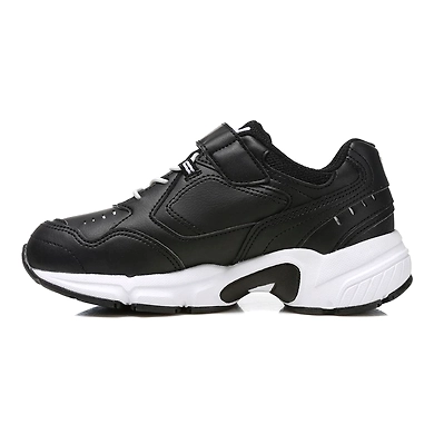 FILA Range KD Black Kids Velcro Shoes (IN-33461)-Black-4-1