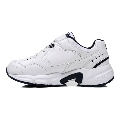 FILA Range KD White Kids Velcro Shoes (IN-37248)-White-4.5-1