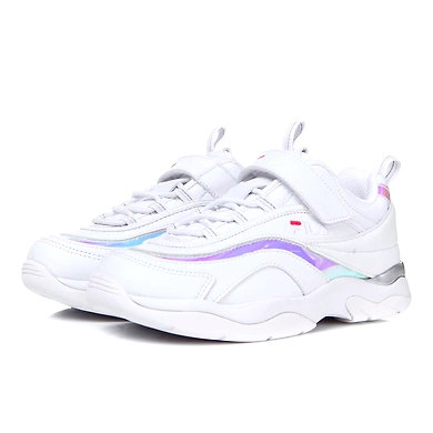 FILA Ray KD Silver Kids Sneakers (IN-36155)-Silver-2.5-2