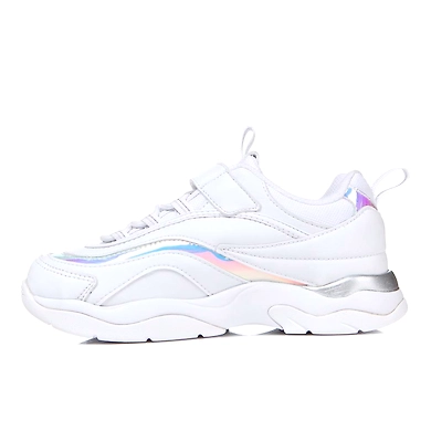 FILA Ray KD Silver Kids Sneakers (IN-36155)-Silver-4.5-1