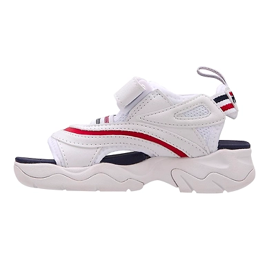 FILA Ray KD White Kids Sandals (IN-90440)-White-3.5-1