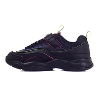 FILA Ray Pipey KD Black Kids Sneakers (IN-60397)-2.5-Black
