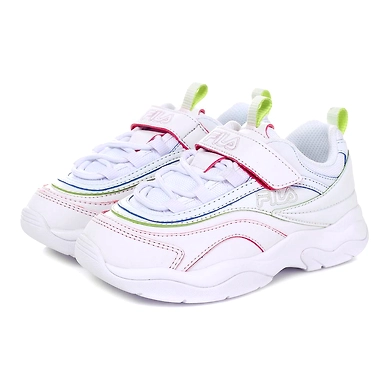 FILA Ray Pipey KD White Kids Sneakers (IN-50747)-White-5.5-2