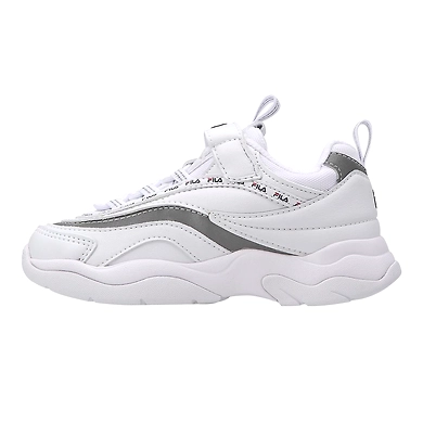 FILA Ray Tapey Tape KD White Kids Sneakers (IN-44857)-White-5.5-1