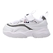 FILA Ray Tapey Tape TD White Infant Sneakers (IN-47486)-IN-47486-6-sm