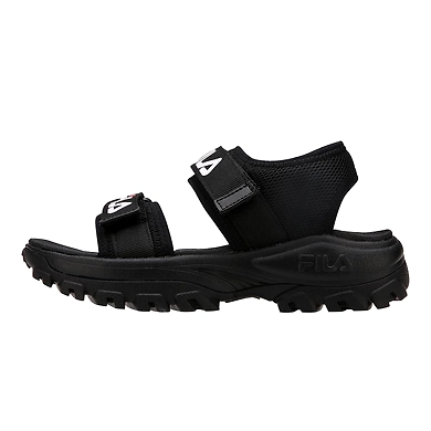 FILA Ray Tracer SD Black Kids Sandals (IN-49998)-IN-49998-3-5