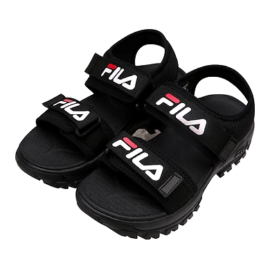 FILA Ray Tracer SD Black Kids Sandals (IN-49998)-Black-6-2