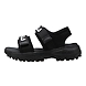 FILA Ray Tracer SD Black Kids Sandals (IN-70882)-Black-6-1-sm