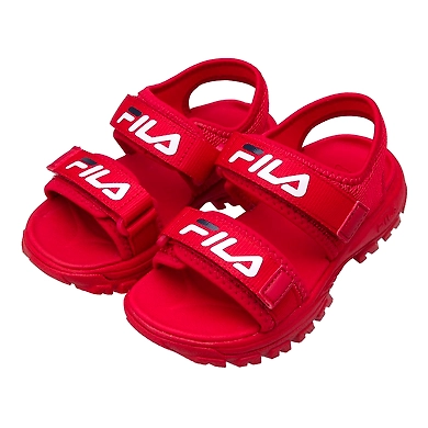 FILA Ray Tracer SD Red Kids Sandals (IN-62624)-Red-5-2