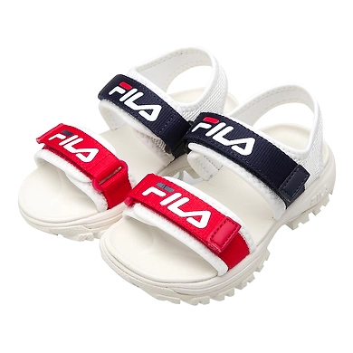 FILA Ray Tracer SD White Kids Sandals (IN-11213)-White-5.5-2