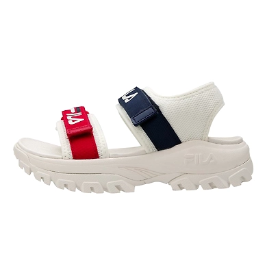 FILA Ray Tracer SD White Kids Sandals (IN-38835)-IN-38835-3-5