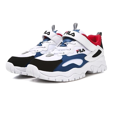 FILA Ray Tracer TR KD White Kids Sneakers (IN-46783)-White-2.5-2